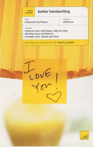 Teach Yourself Better Handwriting New Edition (TYHR)