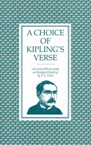 A Choice of Kiplings Verse
