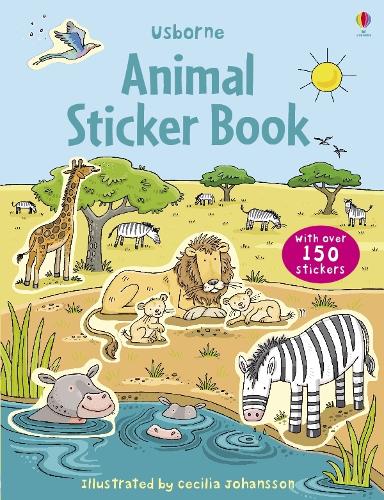 Animal Sticker Book (Usborne Sticker Books)