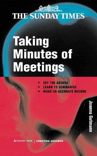 Taking Minutes of Meetings (Creating Success)