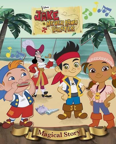 Disney Junior Jake and the Never Land Pirates Magical Story with Lenticular Front Cover (Disney Magical Story)