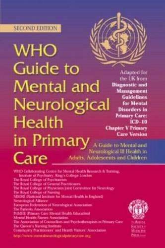 WHO GUIDE TO MENTAL AND NEUROLOGICAL HEALTH IN PRIMARY CARE